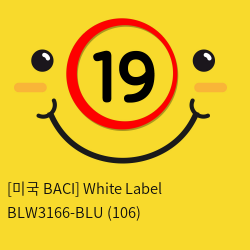 [미국 BACI] White Label BLW3166-BLU (106)
